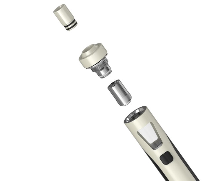 Joyetech eGo AIO 1500mAh bílo-černá, 1ks
