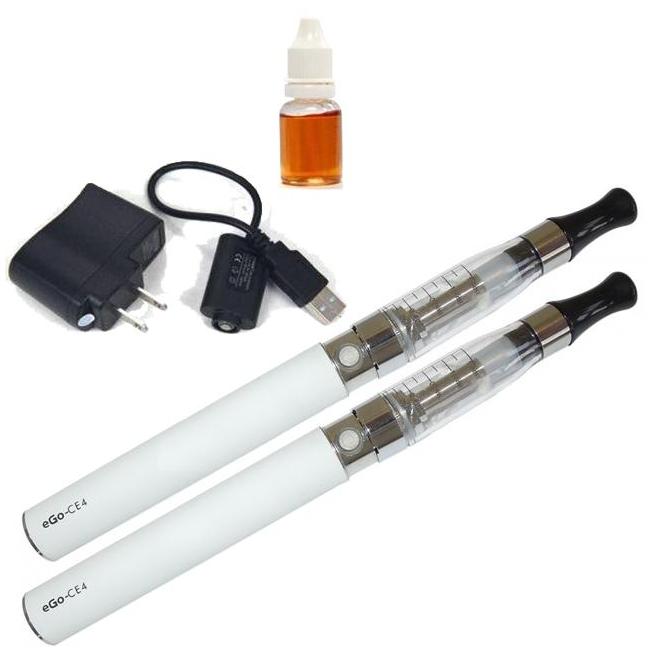 Elektronická cigareta eGo-K (CE4+) 650 mAh bílá sada 2ks