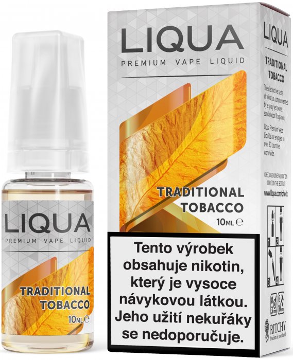 Ritchy Liqua Elements Traditional Tobacco 10 ml 18 mg