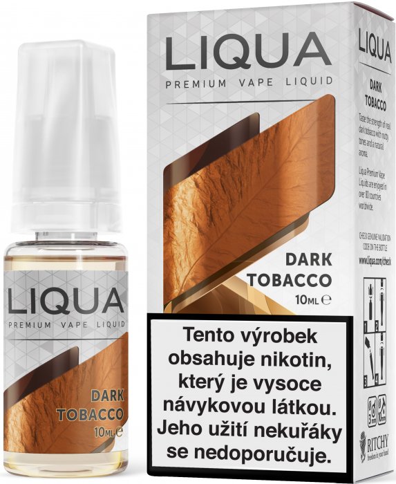 Ritchy Liqua Elements Dark Tobacco 10 ml 3 mg