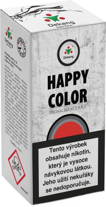 E-liquid Dekang Happy Color 10ml 6mg