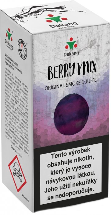 E-liquid Dekang Berry Mix 10ml 16mg (lesní plody)