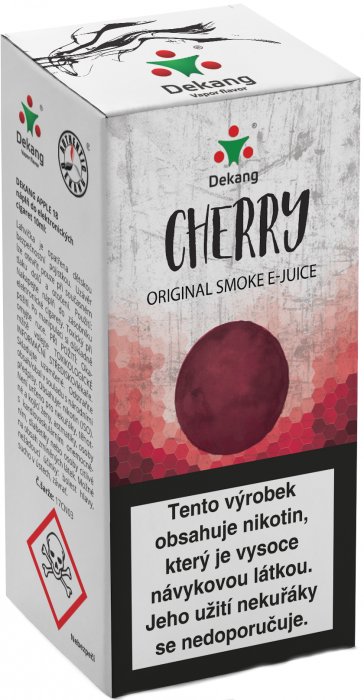 E-liquid Dekang Cherry 10ml 6mg (třešeň)