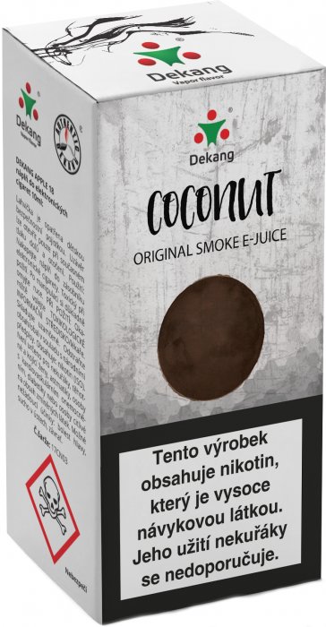 E-liquid Dekang Coconut 10ml 11mg (kokos)