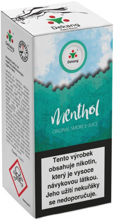 E-liquid Dekang Menthol 10ml 16mg (mentol)