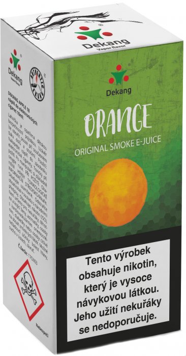 E-liquid Dekang Orange 10ml 11mg (pomeranč)