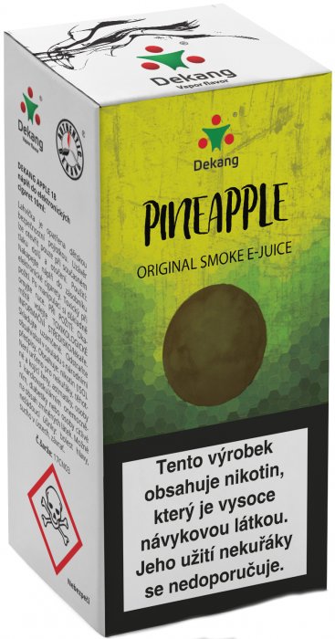 E-liquid Dekang Pineapple 10ml 6mg (ananas)