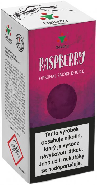 E-liquid Dekang Raspberry 10ml 18mg (malina)