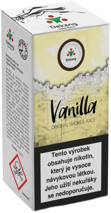 E-liquid Dekang Vanilla 10ml 16mg (vanilka)
