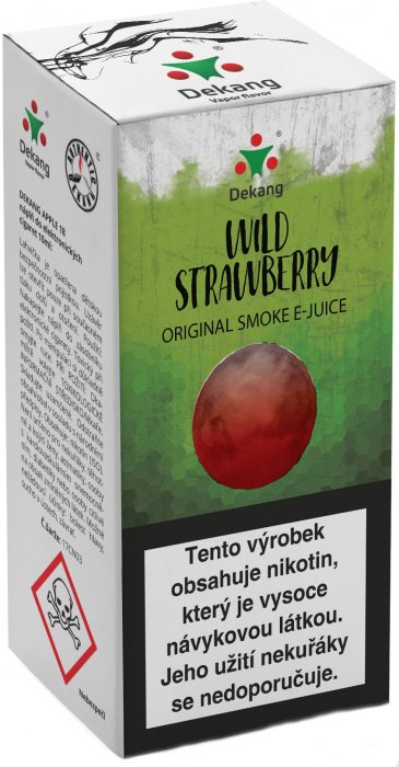 E-liquid Dekang Wild Strawberry 10ml 16mg (lesní jahoda)