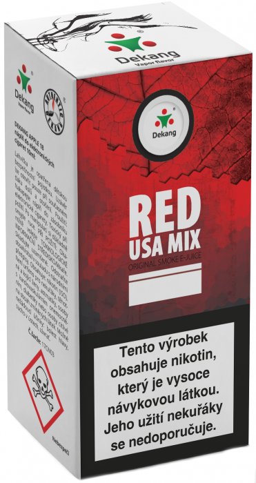 E-liquid Dekang Red USA Mix 10ml 3mg