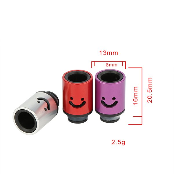 Aluminum POM Smile náustek pro clearomizer Blue
