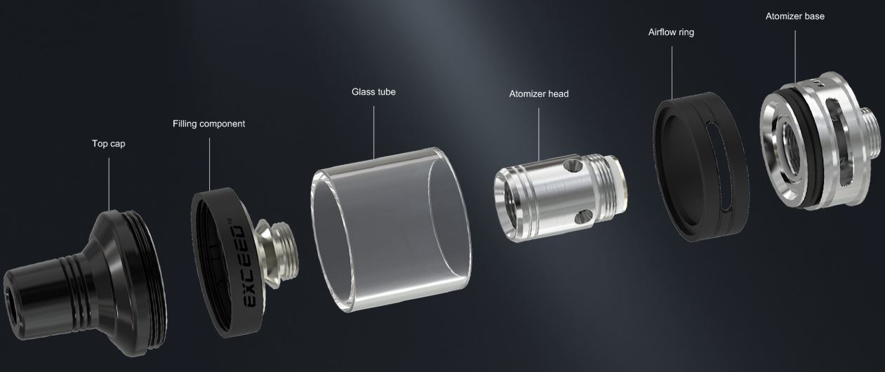 Joyetech Exceed D19 sada 1500mAh Tmavě Oranžová 1ks