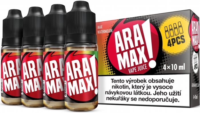 Aramax  4pack Max Watermelon 4 x 10 ml 6 mg