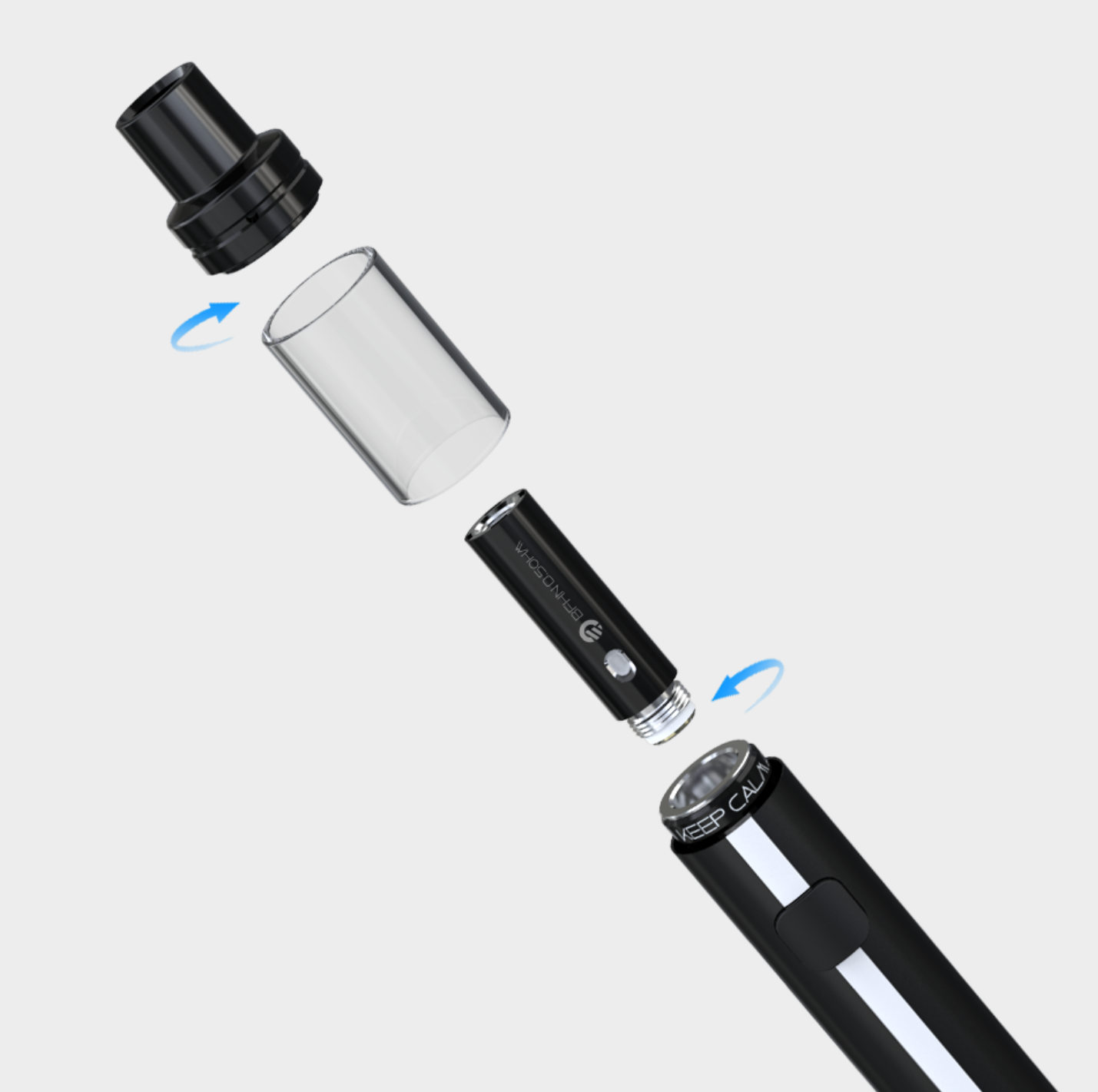 Joyetech eGo AIO ECO 650mAh Zelená 1ks