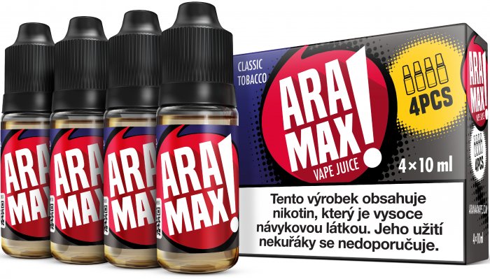 Aramax  4pack Classic Tobacco 4 x 10 ml 18 mg