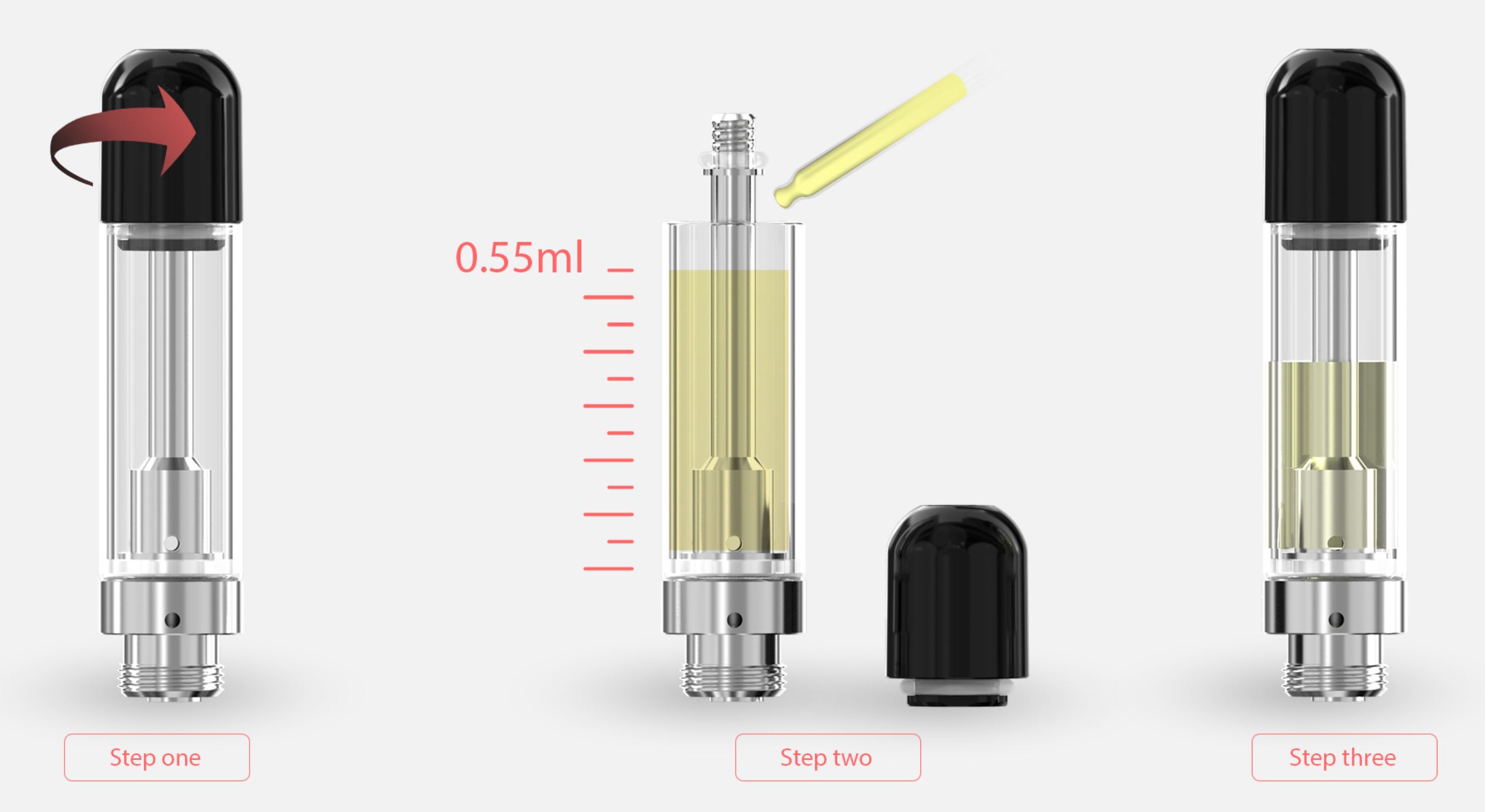 Joyetech eRoll MAC Vape Pen elektronická cigareta 180 mAh Silver 1 ks