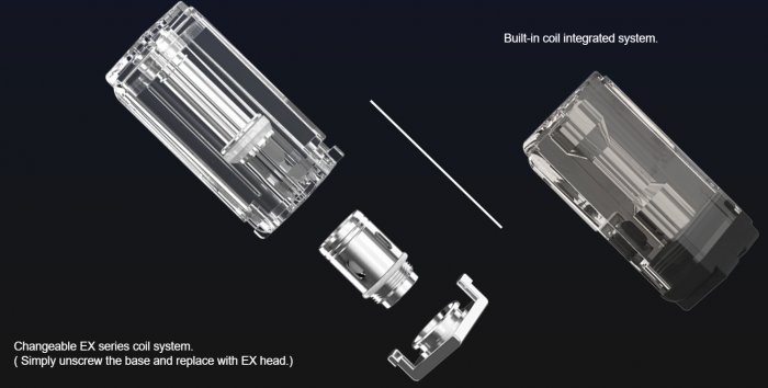 Joyetech Exceed Grip Standard cartridge 4,5ml Black