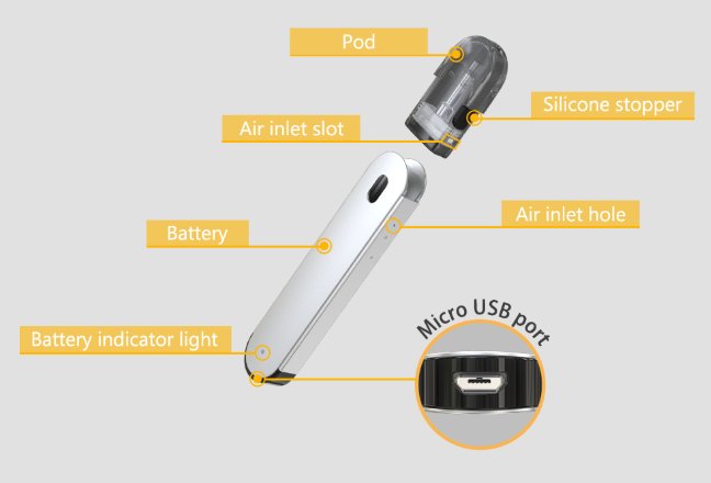 iSmoka-Eleaf Elven cartridge (POD) 1,6ml