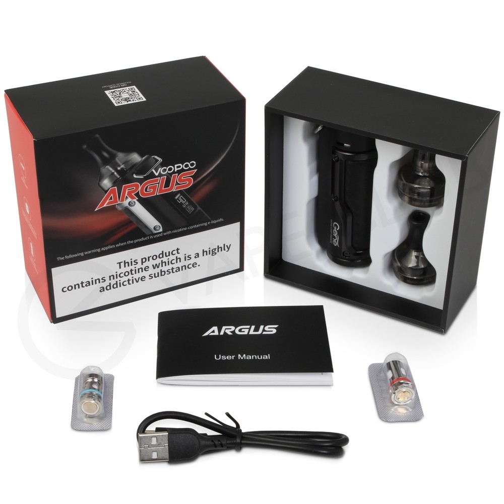 VOOPOO Argus 40W grip 1500mAh Full Kit Litchi Leather and Red 1ks