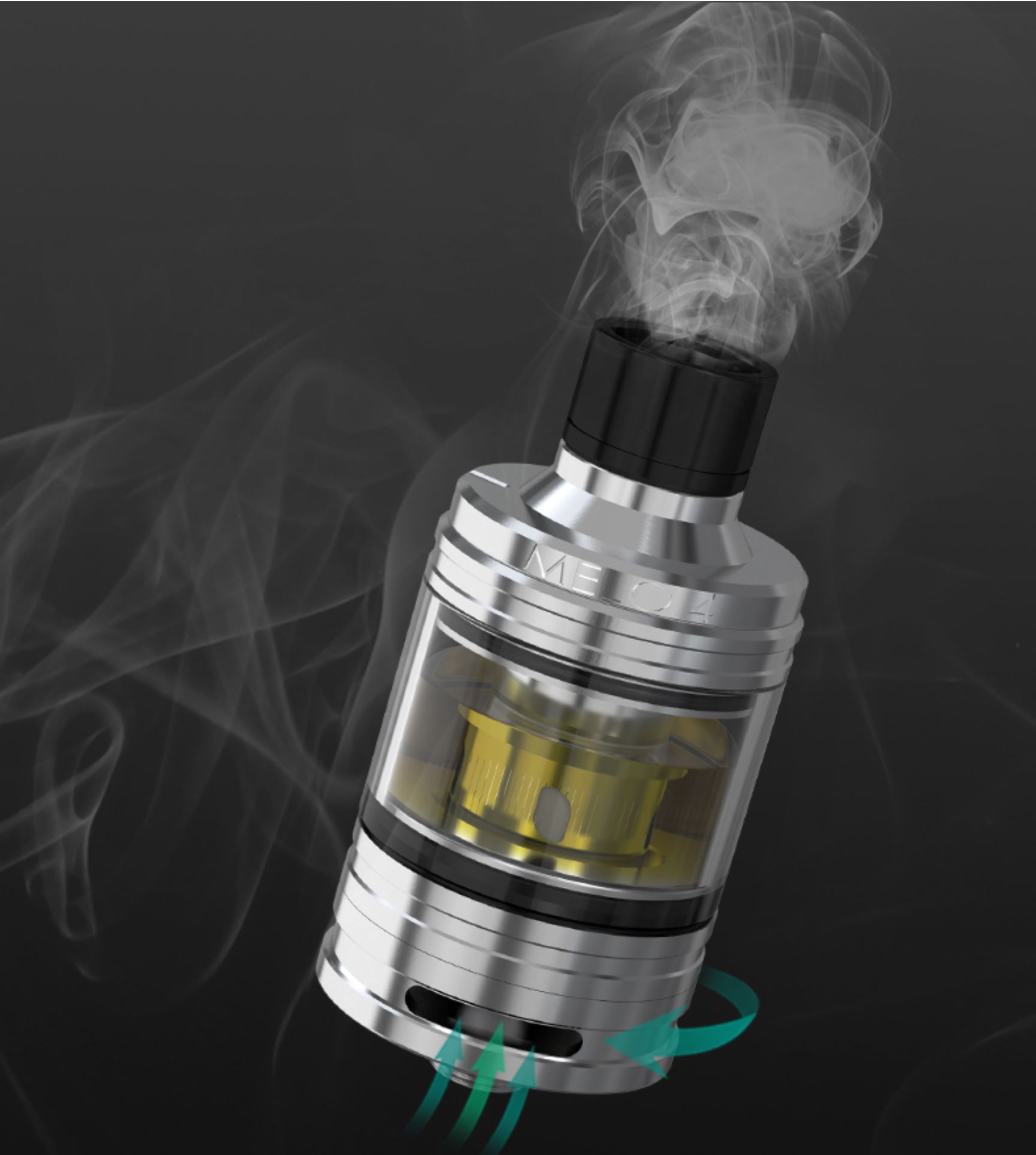 Eleaf MELO 4 clearomizér Stříbrná 4,5ml