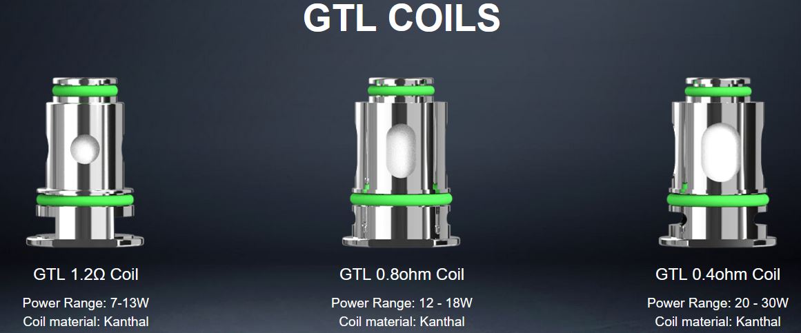 iSmoka Eleaf GTL žhavicí hlava nerez 0,8ohm 1ks