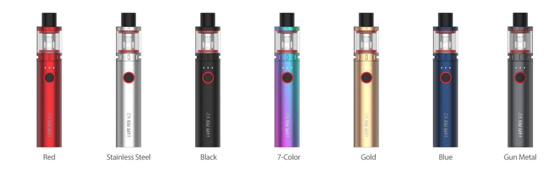 Smoktech Vape Pen V2 elektronická cigareta 1600 mAh Blue 1 ks