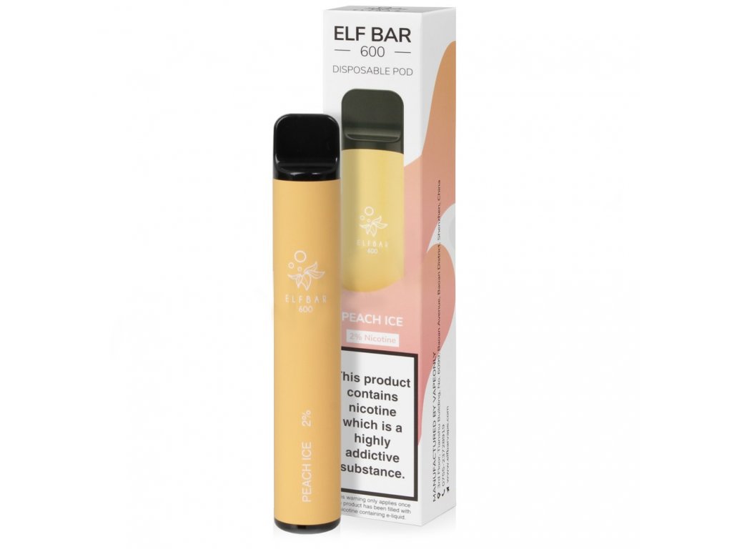 Elf Bar 600 Blue Razz Lemonade 20mg 550 mAh 1 ks