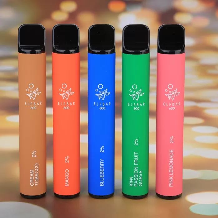 Elf Bar 600 Strawberry Kiwi 20mg 550 mAh 1 ks