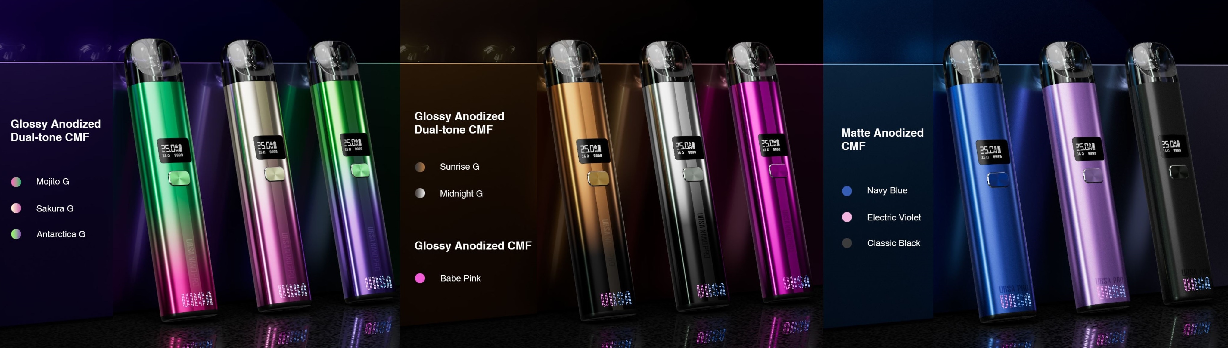 Lost Vape Ursa Nano Pro Midnight G 900 mAh 1 ks