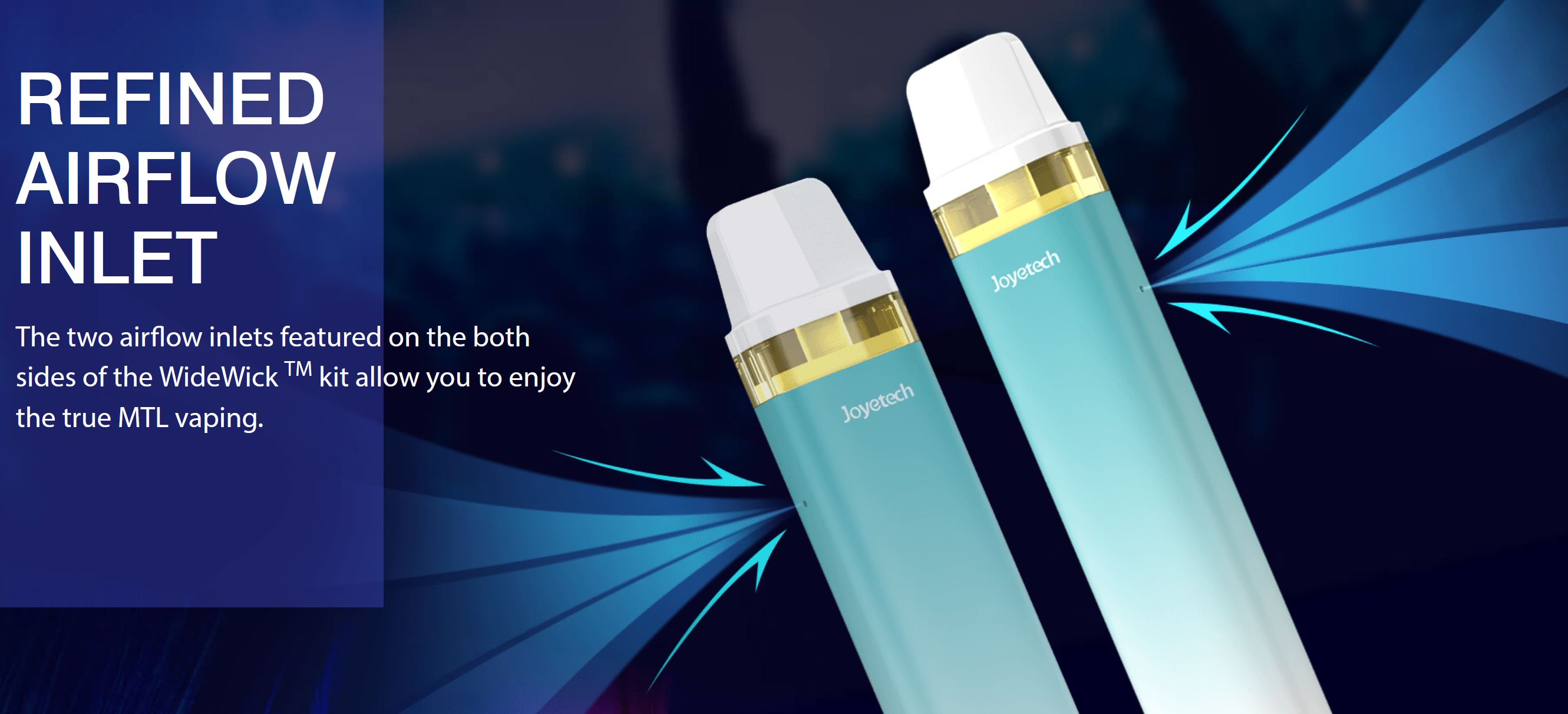 Joyetech WideWick Pod Kit 800 mAh Dark Blue 1 ks