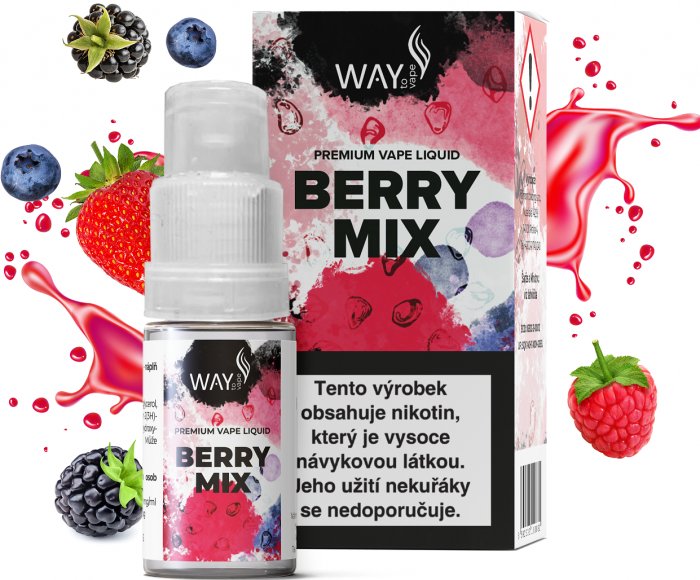 WAY to Vape Berry Mix 10 ml 12 mg