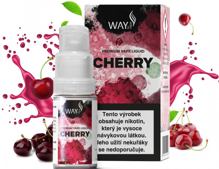 WAY to Vape Cherry 10 ml 12 mg