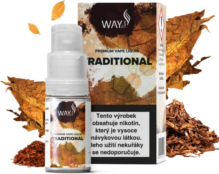 WAY to Vape Traditional 10 ml 18 mg