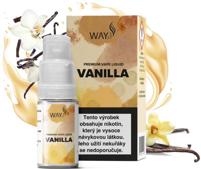 WAY to Vape Vanilla 10 ml 18 mg