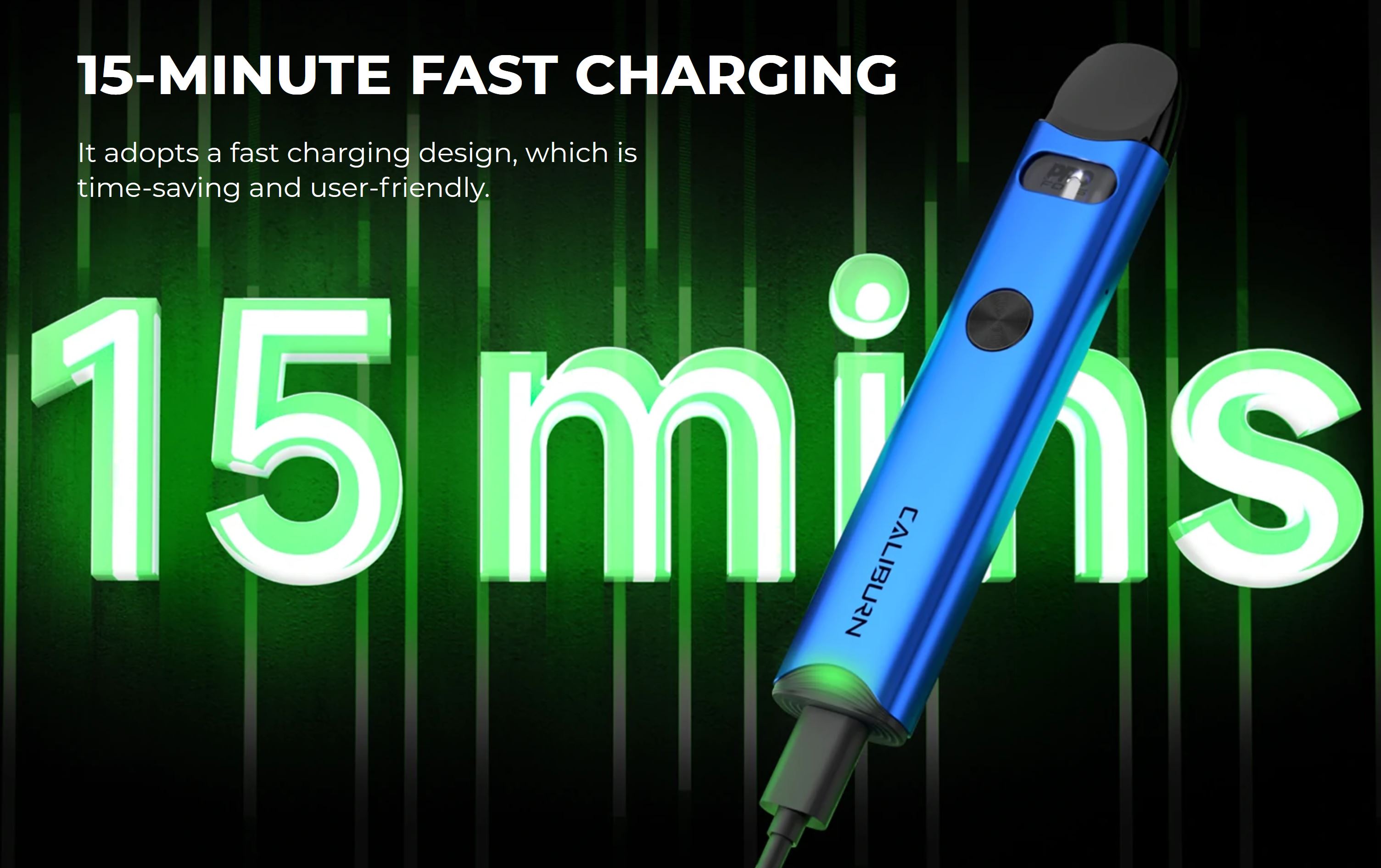 Uwell Caliburn A3 Pod Kit 520 mAh Šedá 1 ks