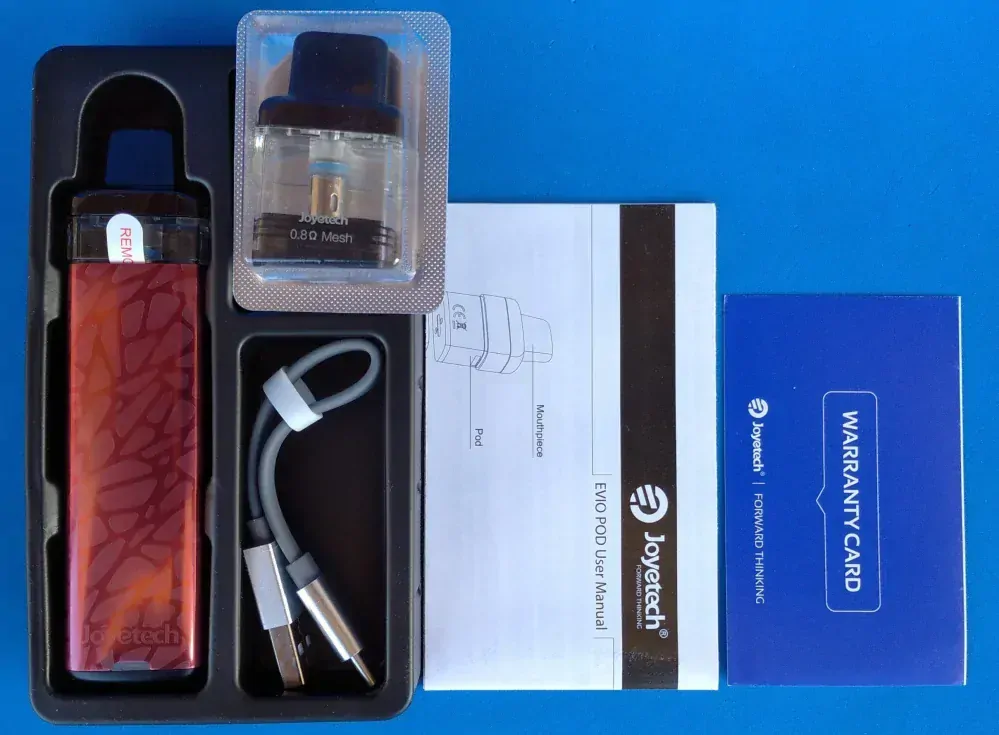 Joyetech EVIO POD 960mAh Red 1 ks