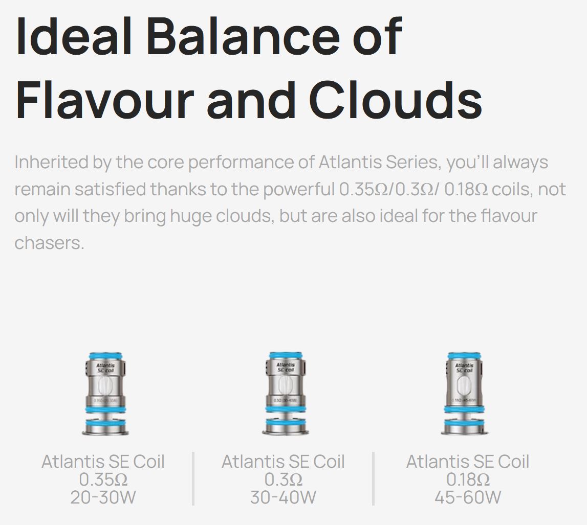 Aspire x Taifun Atlantis GT Silver 4ml