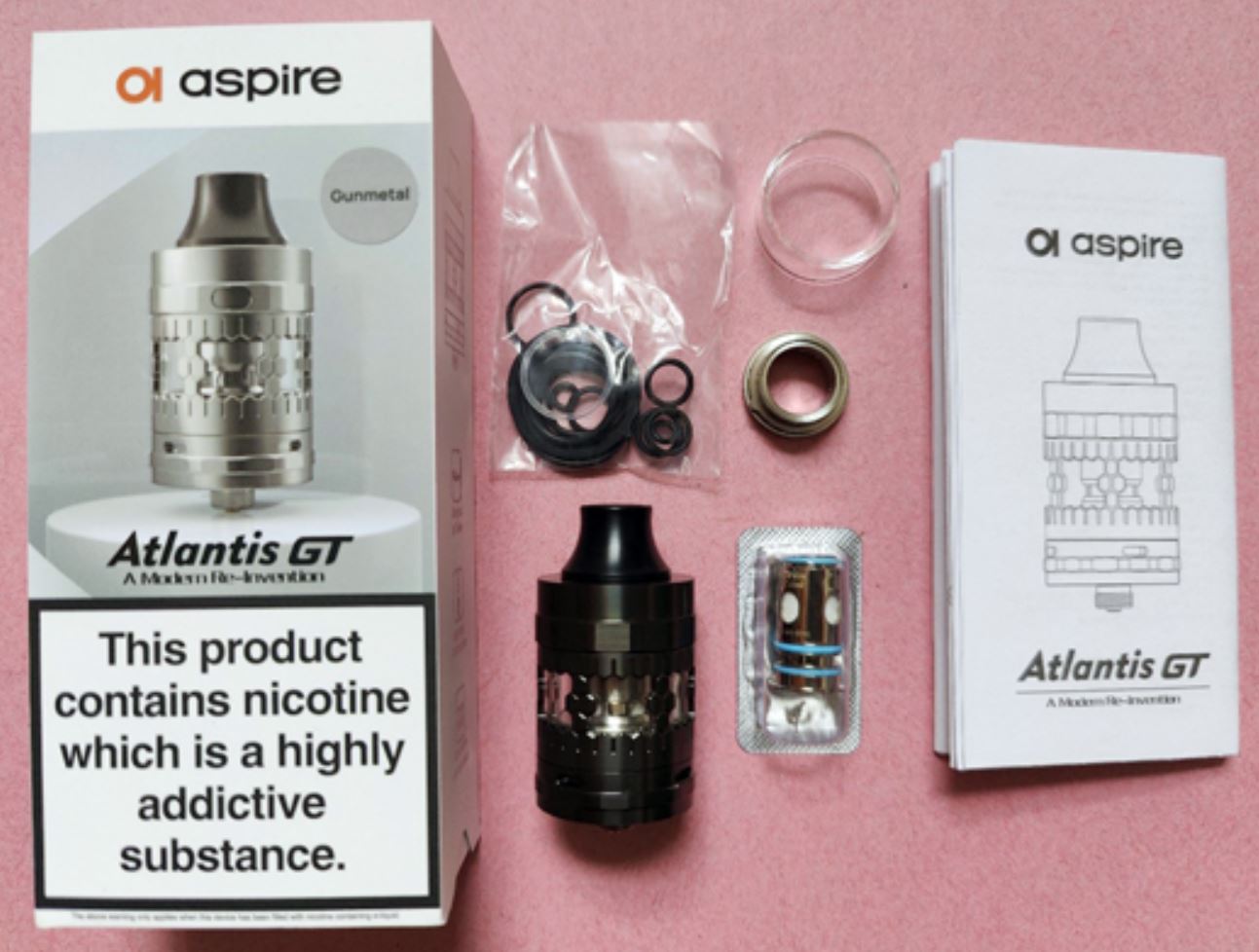 Aspire x Taifun Atlantis GT Silver 4ml