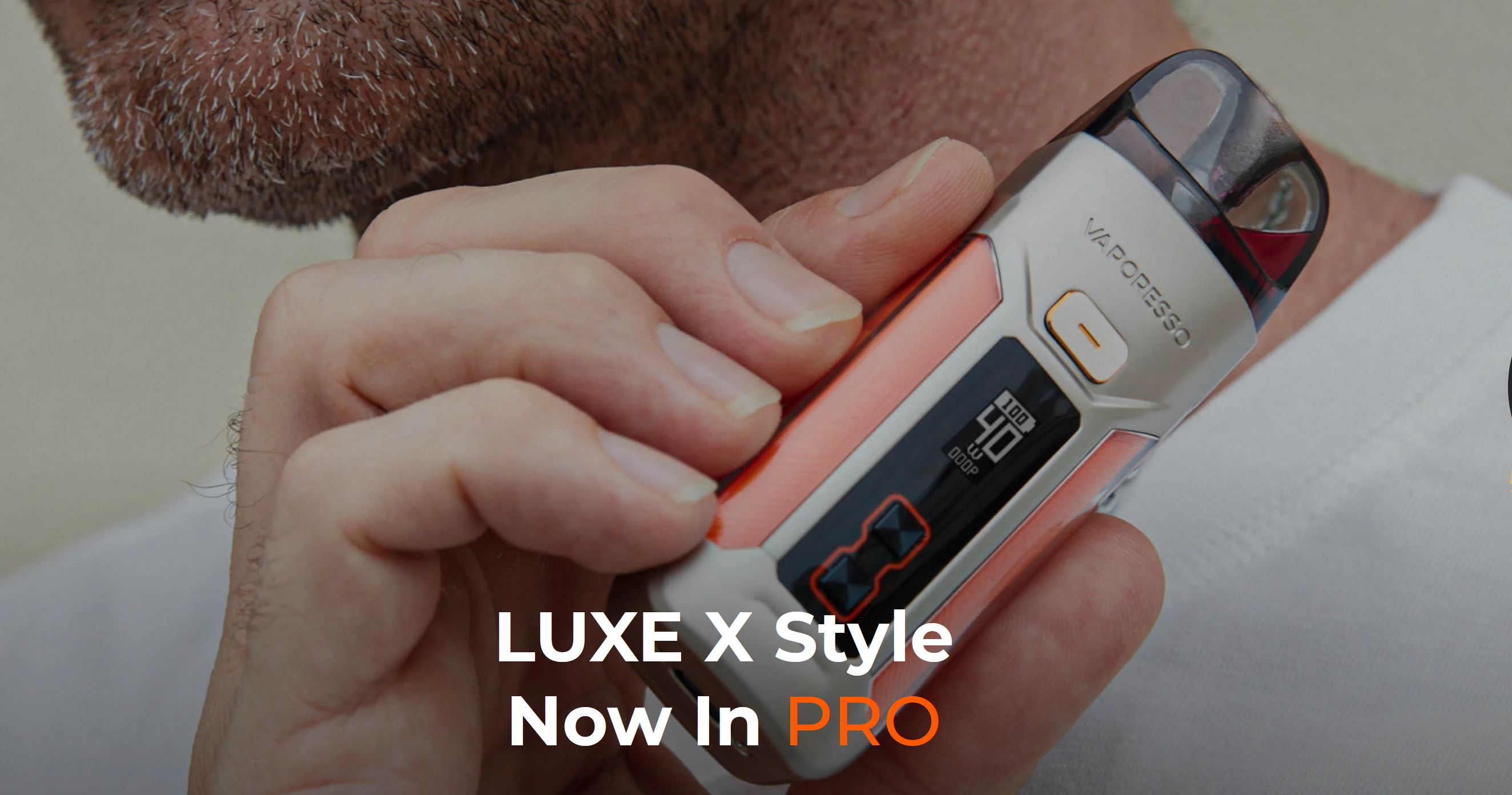 Vaporesso LUXE X PRO 1500 mAh White 1 ks