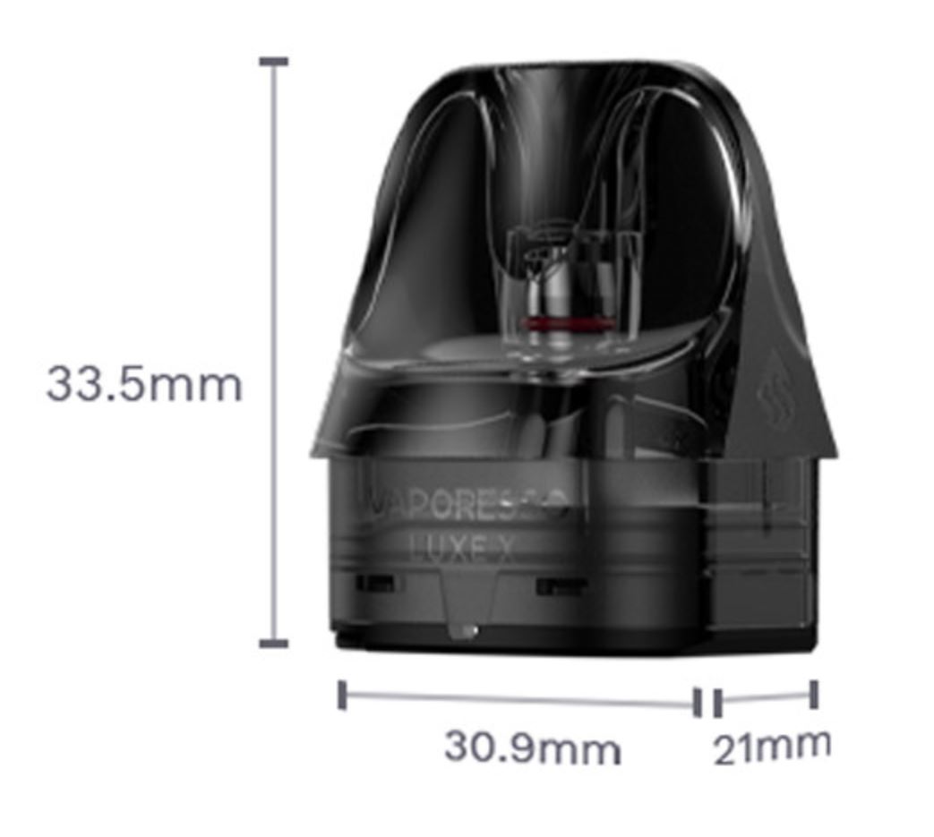 Vaporesso Luxe X Mesh Pod cartridge 0,6 ohm 5 ml