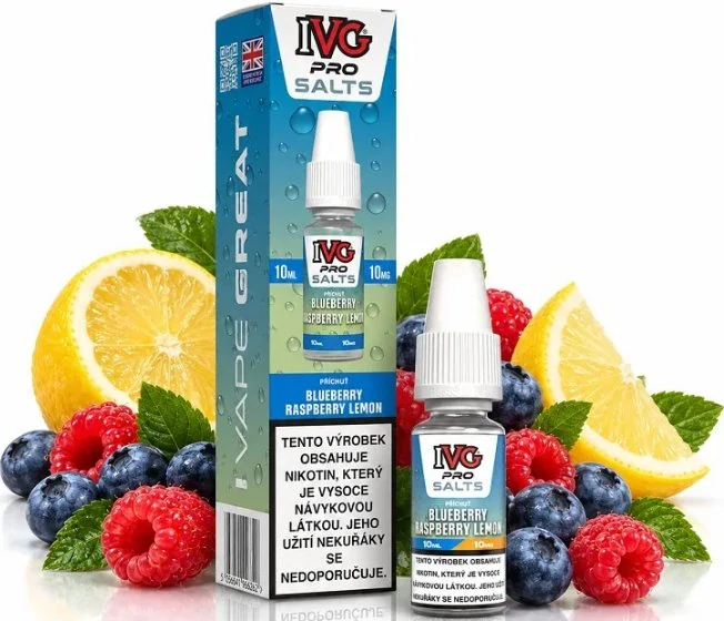 IVG Pro Salts Blueberry Raspberry Lemon 10 ml 10 mg