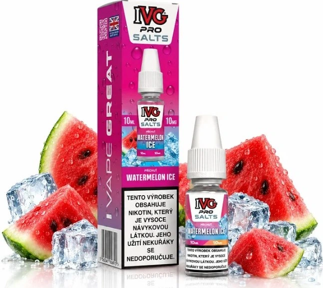 IVG Pro Salts Watermelon ICE 10 ml 10 mg