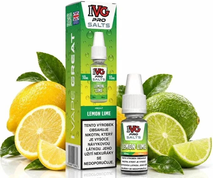 IVG Pro Salts Lemon Lime 10 ml 20 mg