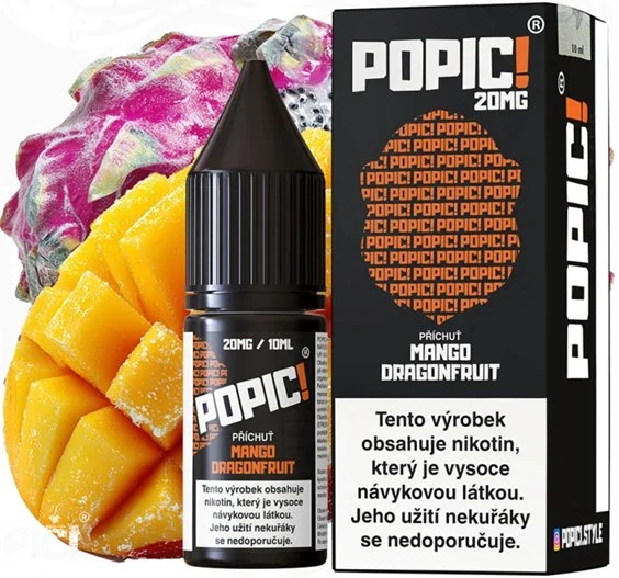 POPIČ! Salt Mango Dragonfruit 10 ml 20 mg