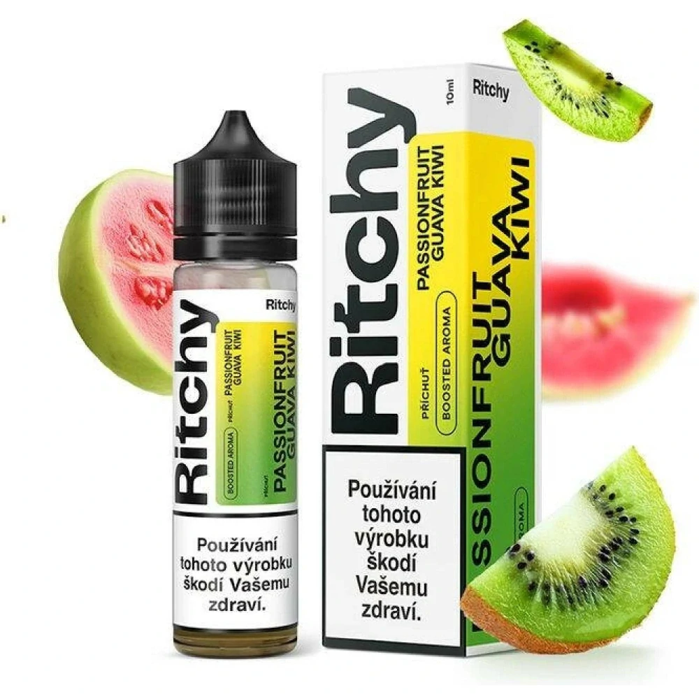Liqua Ritchy Passionfruit Guava Kiwi S & V 10 ml