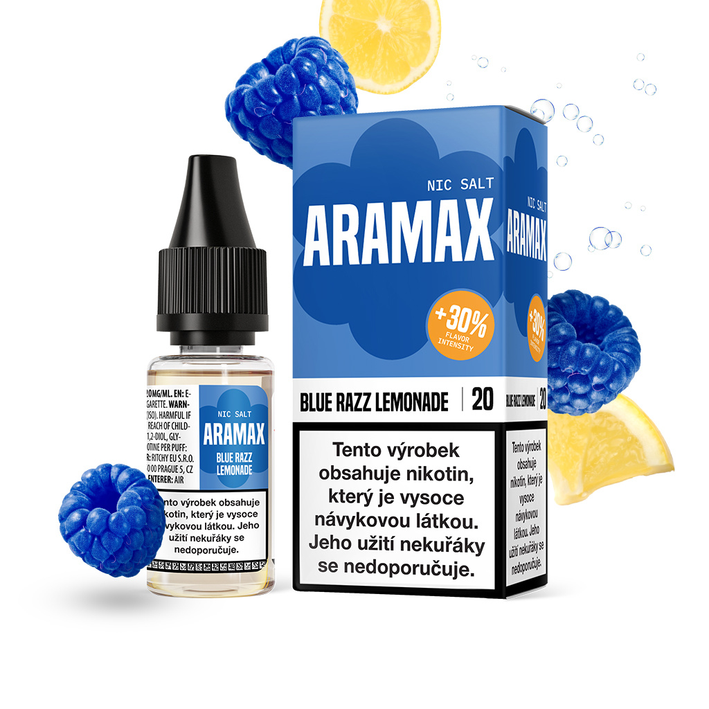 Aramax Salt Blue Razz Lemonade 10 ml 10 mg