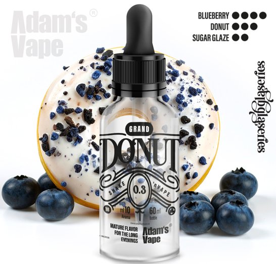 Adams Vape Shake & Vape Grand Donut 10 ml