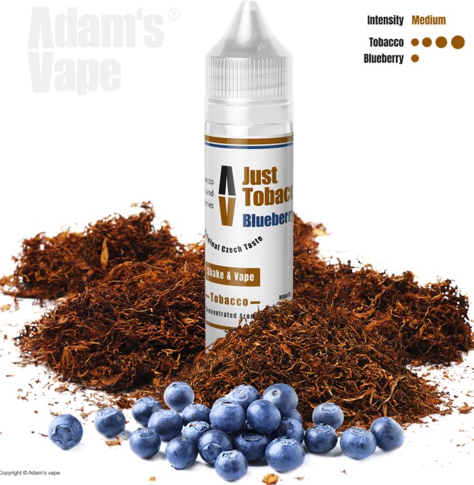 Adams vape S & V  Just Tobacco Blueberry 10 ml