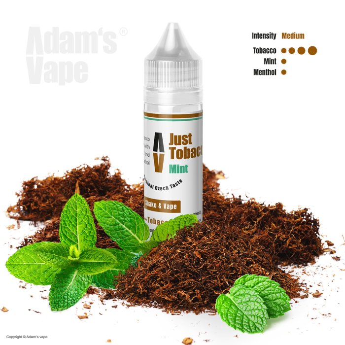 Adams vape S & V  Just Tobacco Mint 10 ml